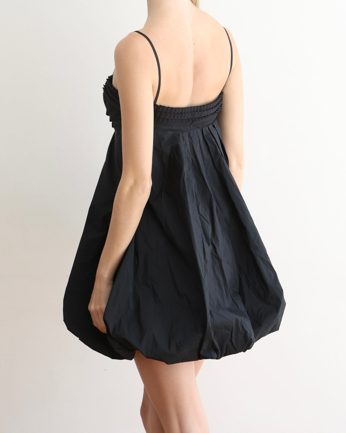 Just Cavalli Black Bubble Mini Dress XS