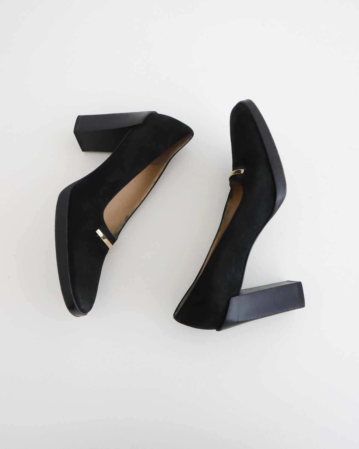 Tom Ford Gucci Black Loafer Heels 7.5