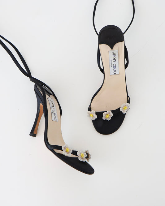 Manolo Blahnik Daisy Heels 35