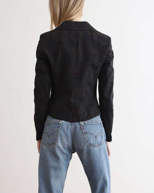 Max Mara Black Blazer Top XS