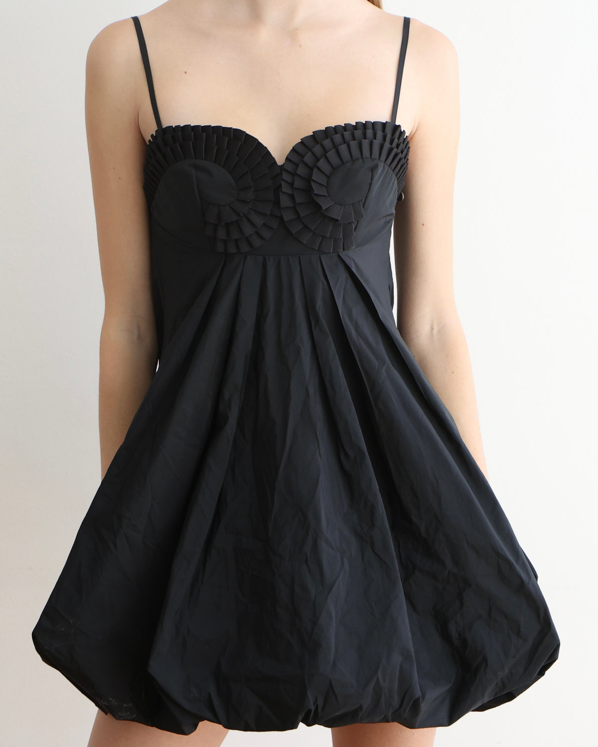 Just Cavalli Black Bubble Mini Dress XS