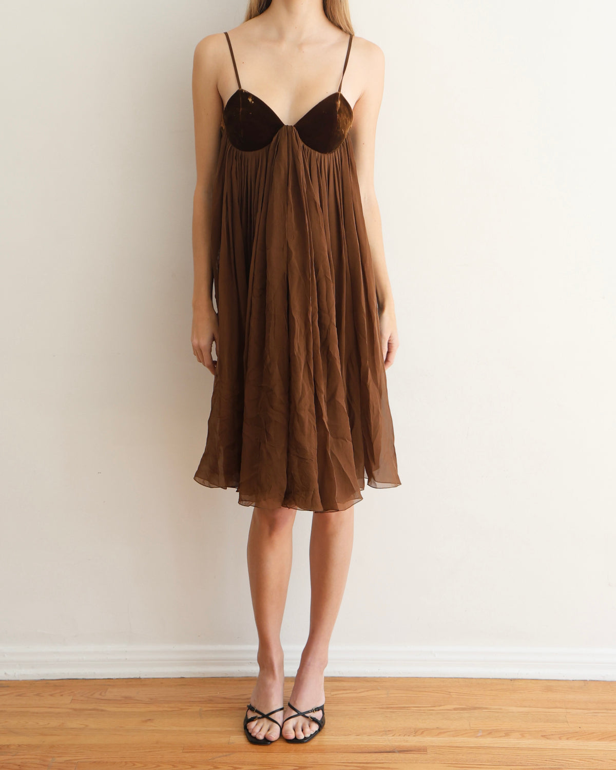 Jean Paul Gaultier Brown Dress XS